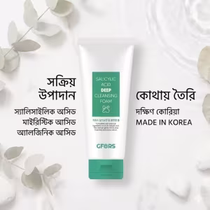 GFORS Salicylic Acid Deep Cleansing Foam 150ml - 4
