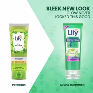 Lily Aloe Vera Face Wash 100ml - 3