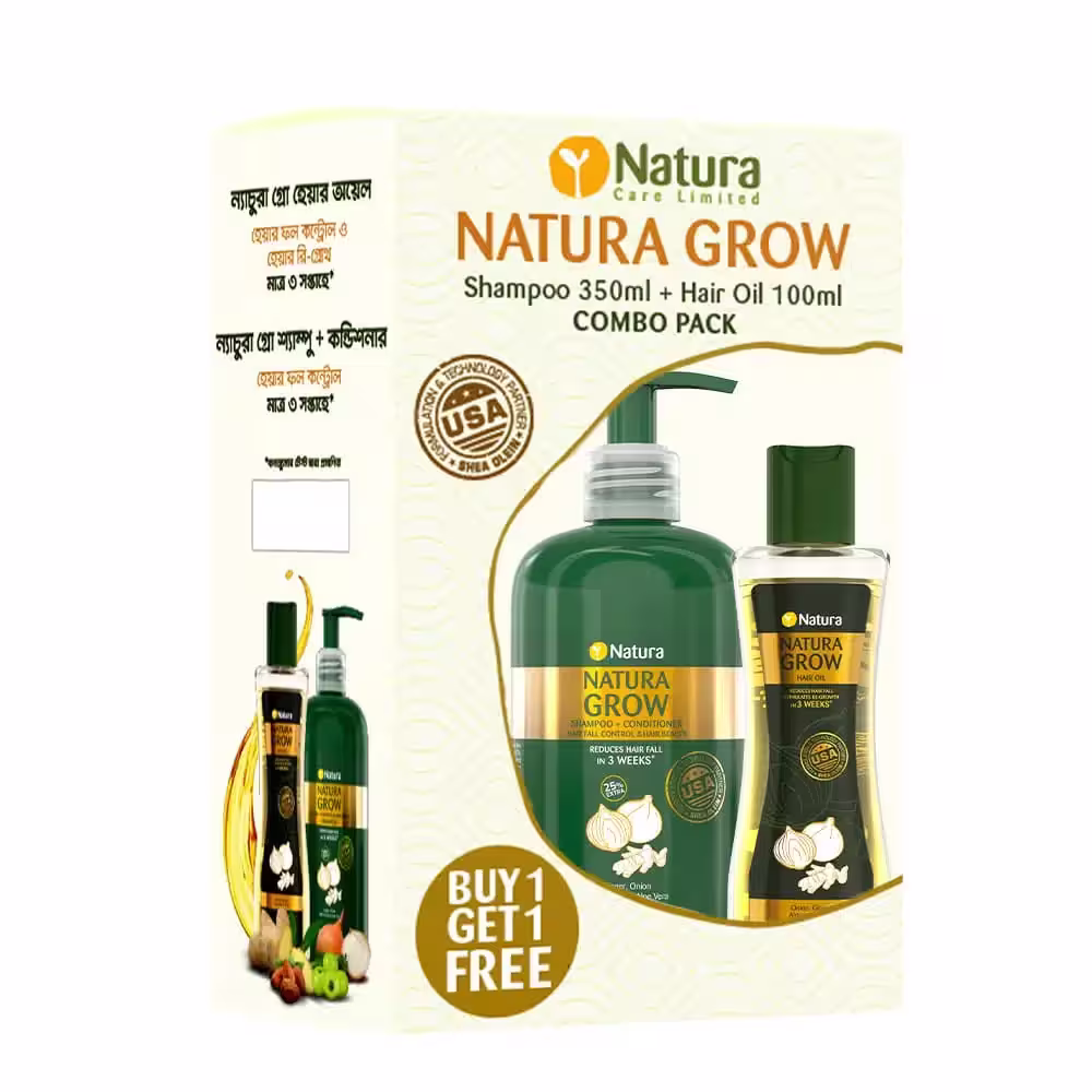 Natura Grow Shampoo + Conditioner 330ml - 3