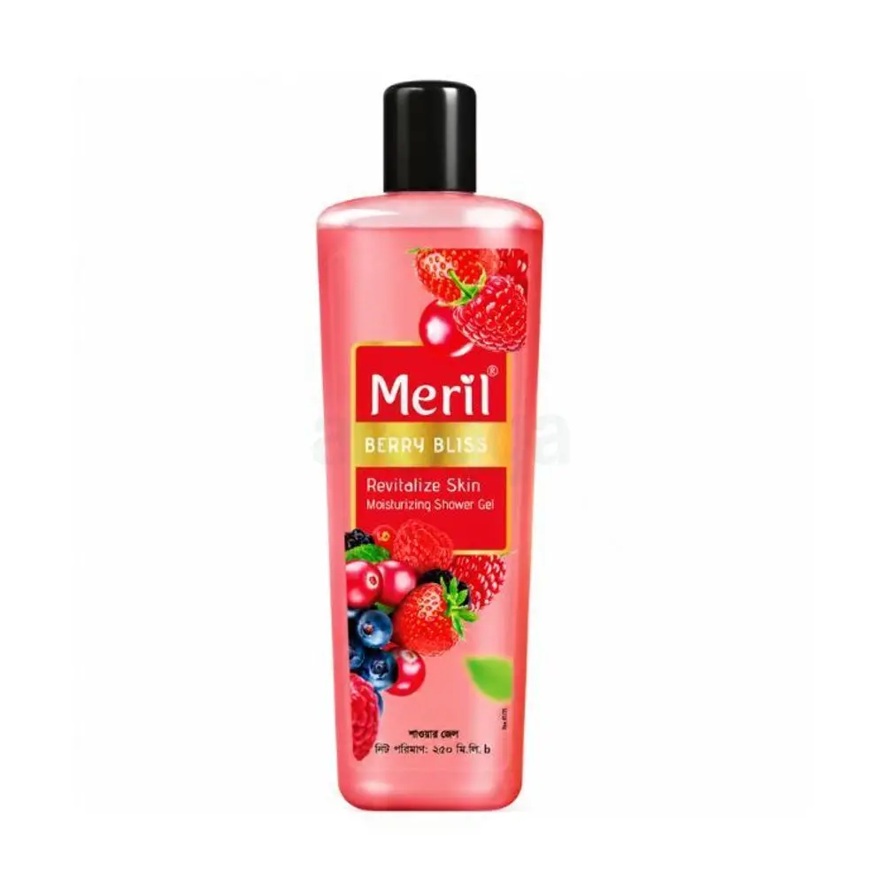 Meril Berry Bliss Shower Gel Body Wash-250ml